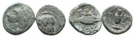 Lot of 2 Greek Æ coins, to be catalog. LOT SOLD AS IS, NO RETURN