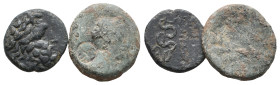 Lot of 2 Greek Æ coins, to be catalog. LOT SOLD AS IS, NO RETURN