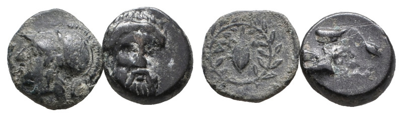 Lot of 2 Greek Æ coins, to be catalog. LOT SOLD AS IS, NO RETURN