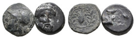 Lot of 2 Greek Æ coins, to be catalog. LOT SOLD AS IS, NO RETURN