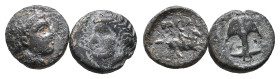 Lot of 2 Greek Æ coins, to be catalog. LOT SOLD AS IS, NO RETURN