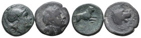 Lot of 2 Greek Æ coins, to be catalog. LOT SOLD AS IS, NO RETURN
