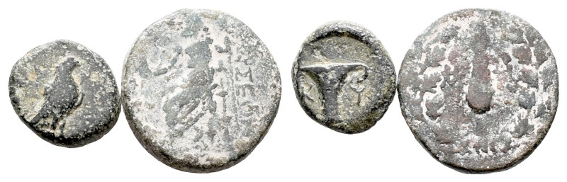 Lot of 2 Greek Æ coins, to be catalog. LOT SOLD AS IS, NO RETURN