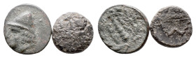 Lot of 2 Greek Æ coins, to be catalog. LOT SOLD AS IS, NO RETURN