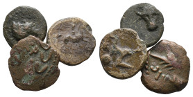 Lot of 3 Greek and Roman Provincial Æ coins, to be catalog. LOT SOLD AS IS, NO RETURN