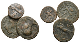 Lot of 3 Greek and Roman Æ coins, to be catalog. LOT SOLD AS IS, NO RETURN