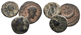 Lot of 3 Roman Provincial Æ coins, to be catalog. LOT SOLD AS IS, NO RETURN