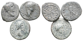 Lot of 3 Roman Provincial Æ coins, to be catalog. LOT SOLD AS IS, NO RETURN