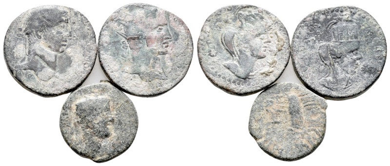 Lot of 3 Roman Provincial Æ coins, to be catalog. LOT SOLD AS IS, NO RETURN