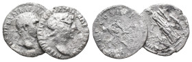 Lot of 2 Roman Provincial AR Drachms (Trajan, Bostra), to be catalog. LOT SOLD AS IS, NO RETURN