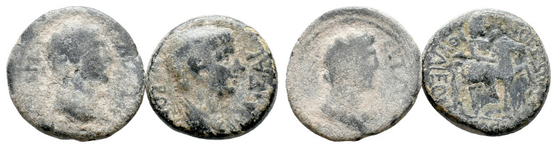 Lot of 2 Roman Provincial Æ coins, to be catalog. LOT SOLD AS IS, NO RETURN