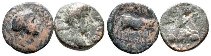 Lot of 2 Roman Provincial Æ coins, to be catalog. LOT SOLD AS IS, NO RETURN
