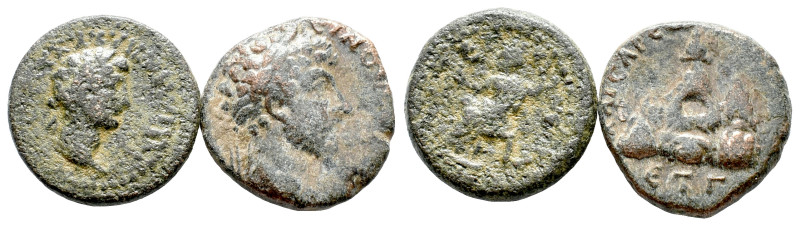 Lot of 2 Roman Provincial Æ coins, to be catalog. LOT SOLD AS IS, NO RETURN