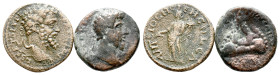 Lot of 2 Roman Provincial Æ coins, to be catalog. LOT SOLD AS IS, NO RETURN
