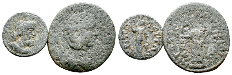 Lot of 2 Roman Provincial Æ coins, to be catalog. LOT SOLD AS IS, NO RETURN