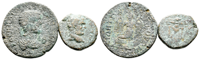 Lot of 2 Roman Provincial Æ coins, to be catalog. LOT SOLD AS IS, NO RETURN