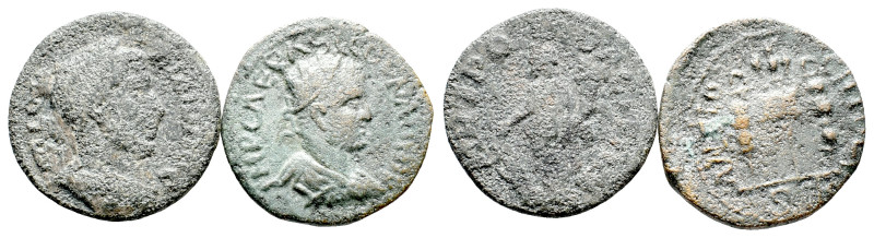 Lot of 2 Roman Provincial Æ coins, to be catalog. LOT SOLD AS IS, NO RETURN