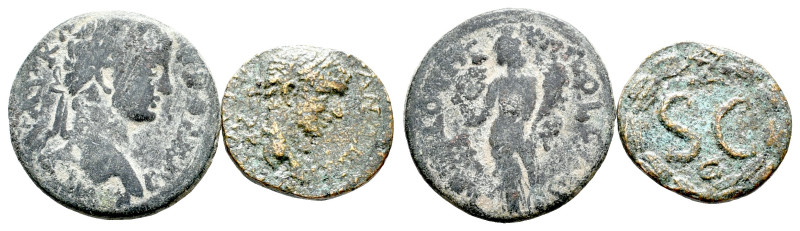 Lot of 2 Roman Provincial Æ coins, to be catalog. LOT SOLD AS IS, NO RETURN