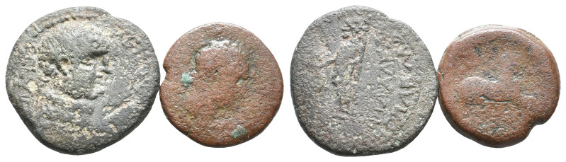 Lot of 2 Roman Provincial Æ coins, to be catalog. LOT SOLD AS IS, NO RETURN