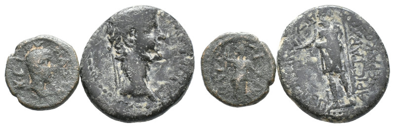 Lot of 2 Roman Provincial Æ coins, to be catalog. LOT SOLD AS IS, NO RETURN