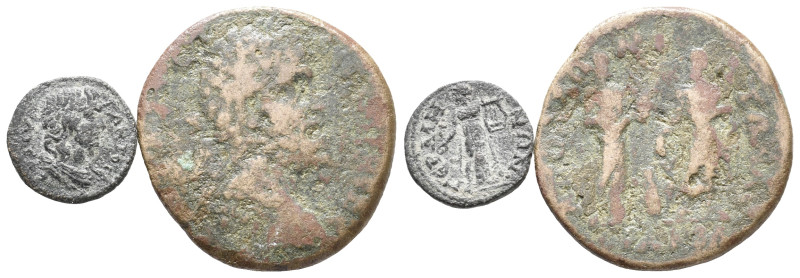 Lot of 2 Roman Provincial Æ coins, to be catalog. LOT SOLD AS IS, NO RETURN