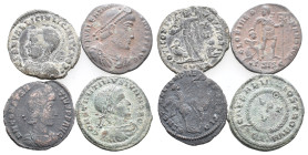 Lot of 4 Roman Imperial Æ coins, to be catalog. LOT SOLD AS IS, NO RETURN