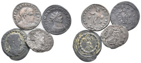 Lot of 4 Roman Imperial Æ coins, to be catalog. LOT SOLD AS IS, NO RETURN