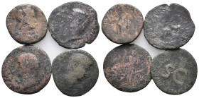 Lot of 4 Roman Imperial Æ coins, to be catalog. LOT SOLD AS IS, NO RETURN