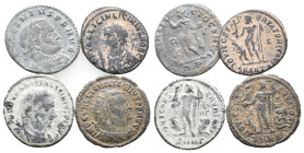 Lot of 4 Roman Imperial Æ coins, to be catalog. LOT SOLD AS IS, NO RETURN