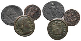 Lot of 3 Roman Imperial Æ coins, to be catalog. LOT SOLD AS IS, NO RETURN