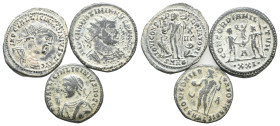 Lot of 3 Roman Imperial Æ coins, to be catalog. LOT SOLD AS IS, NO RETURN