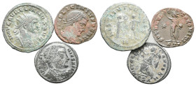 Lot of 3 Roman Imperial Æ coins, to be catalog. LOT SOLD AS IS, NO RETURN