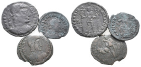 Lot of 3 Roman Imperial Æ coins, to be catalog. LOT SOLD AS IS, NO RETURN