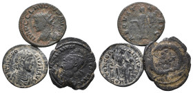 Lot of 3 Roman Imperial Æ coins, to be catalog. LOT SOLD AS IS, NO RETURN