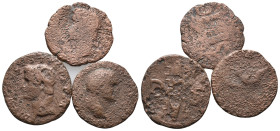 Lot of 3 Roman Imperial Æ coins, to be catalog. LOT SOLD AS IS, NO RETURN