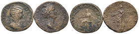 Lot of 2 Roman Imperial Æ coins, to be catalog. LOT SOLD AS IS, NO RETURN