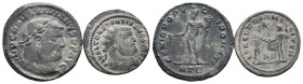 Lot of 2 Roman Imperial Æ coins, to be catalog. LOT SOLD AS IS, NO RETURN