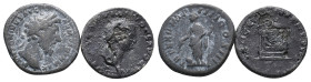 Lot of 2 Roman Imperial Æ coins, to be catalog. LOT SOLD AS IS, NO RETURN