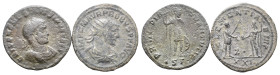 Lot of 2 Roman Imperial Æ coins, to be catalog. LOT SOLD AS IS, NO RETURN
