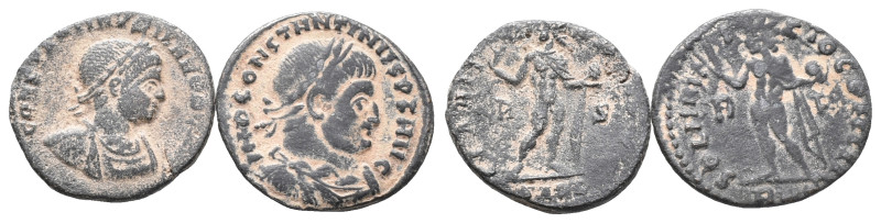 Lot of 2 Roman Imperial Æ coins, to be catalog. LOT SOLD AS IS, NO RETURN