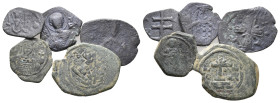 Lot of 5 Byzantine Æ coins, to be catalog. LOT SOLD AS IS, NO RETURN
