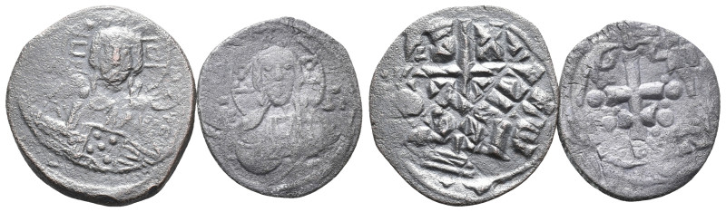 Lot of 2 Byzantine Æ coins, to be catalog. LOT SOLD AS IS, NO RETURN