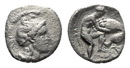 Calabria, Tarentum Diobol circa 380-325
