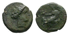 Bruttium, Terina Bronze circa 350-275