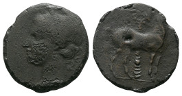 The Carthaginians in Sicily and North Africa, Carthage (?) Bronze circa III century BC