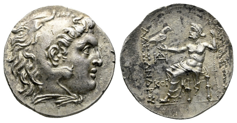 Kingdom of Macedon, Alexander III, 336-323 and posthumous issue Tetradrachm circ...