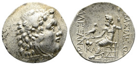 Kingdom of Macedon, Alexander III, 336-323 and posthumous issue Tetradrachm circa 336-323 and later - Ex Numismatik Naumann sale 136, 89.