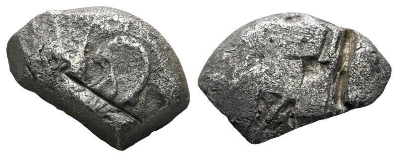 Thrace, Abdera Octodrachm circa 530-480, AR 24.00 mm., 16.92 g.

Very rare. Cu...