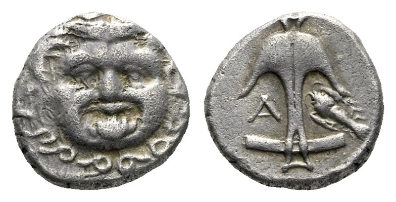 Thrace, Apollonia Pontica Drachm circa V century, AR 14.00 mm., 2.78 g.

Good ...
