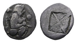 Thrace, Traco-Macedonian tribes. Siris Trihemiobol circa 525-480 - Ex DNW sale 9 February 2021, 664 (part of). From the R. Plant collection.